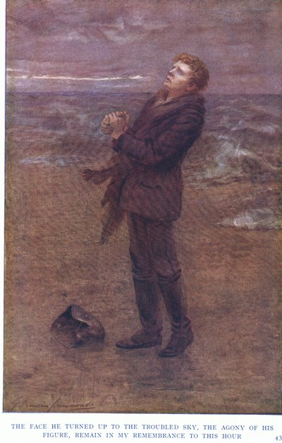 The Face He Turned Up to the Troubled Sky, the Agony of His Figure, Remain in My Remembrance to This Hour by Gertrude E. Demain Hammond