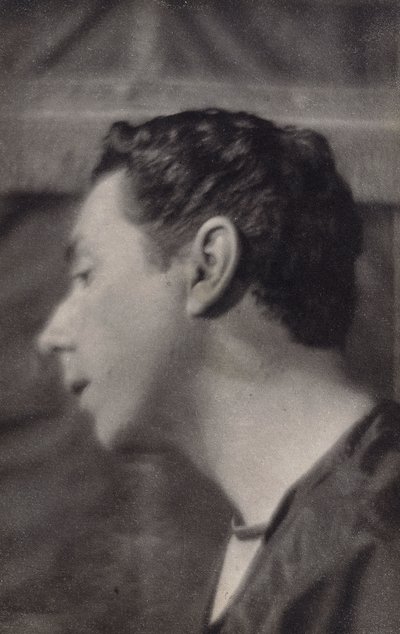 Portrait of Baron Adolph de Meyer by Gertrude Käsebier