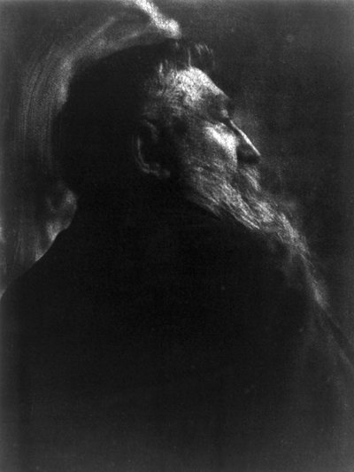 Portrait Photograph of Auguste Rodin by Gertrude Käsebier