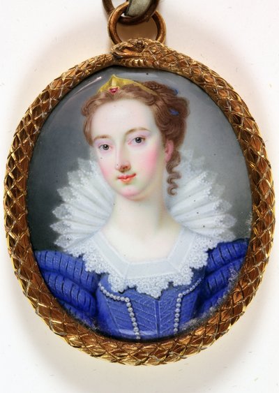 A Lady Called Elizabeth Robinson Mrs Montagu by Gervase (attr.to) Spencer