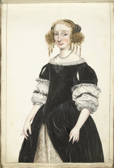 Portrait of Petronella de Waert by Gesina ter Borch
