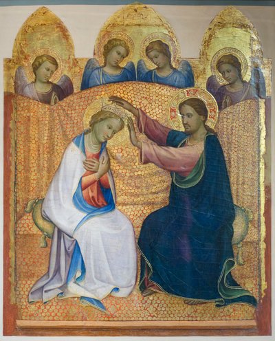 Coronation of the Virgin with Angels (c.1404) by Gherardo Starnina