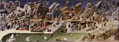 The Thebaid of the Hermits by Gherardo Starnina