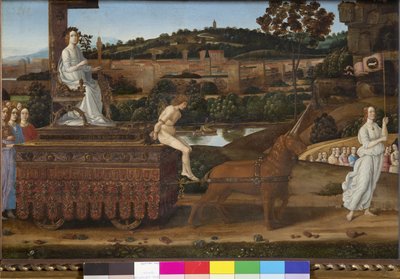 Triumph of Chastity, c.1485 by Gherardo di Giovanni