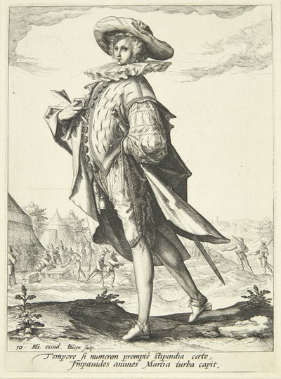The Cashier by Gheyn, Jacques II de