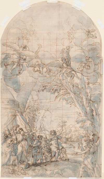 The Spies Returning from Canaan by Giacinto Calandrucci