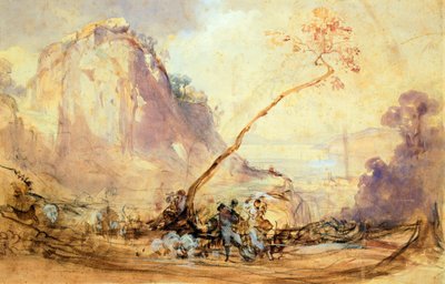 Sorrento Landscape, ca 1848 by Giacinto Gigante