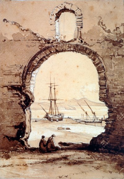 The Bay of Naples from Posillipo by Giacinto Gigante