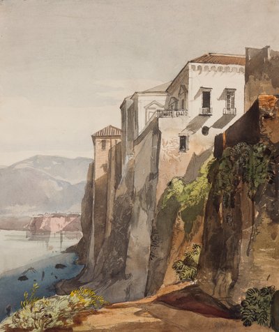 The House of Tasso, Sorrento, with Additions by Princess Maria Annunziata di Borbone by Giacinto Gigante