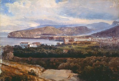 View of Sorrento by Giacinto Gigante