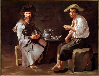 Two Beggars by Giacomo Ceruti