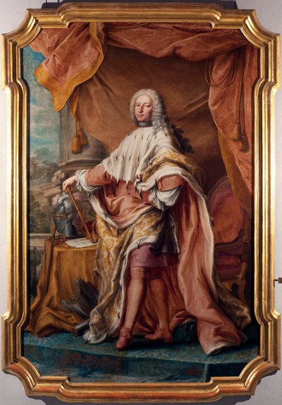 Portrait of the Doge of Genoa Gian Francesco II Brignole Sale (1695-1748) by Giacomo Boni