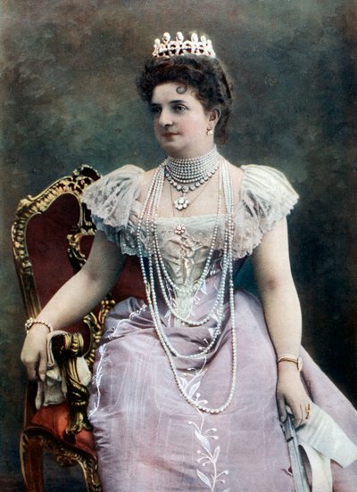Margherita of Savoy, Queen Consort of Italy, Late 19th-Early 20th Century by Giacomo Brogi