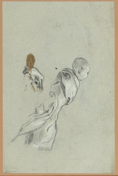 Study of a Child Wrapped in a Blanket by Giacomo Cavedone