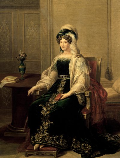 Portrait of Princess Marianne of Saxony, wife of Prince Paluzzo Altieri by Giacomo Conca