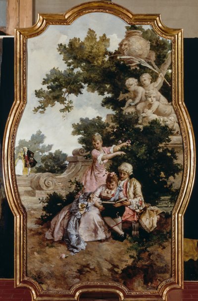 Spring by Giacomo Favretto