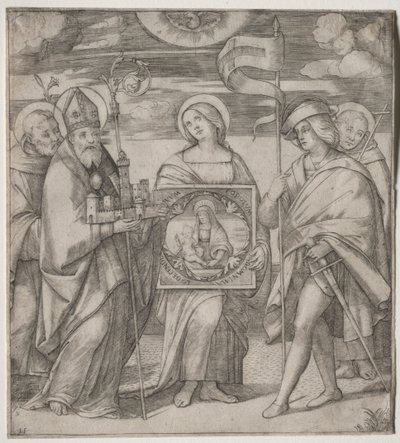 Patron Saints of Bologna by Giacomo Francia