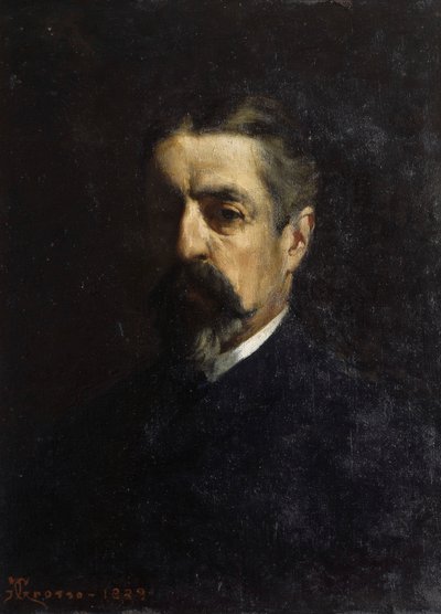 Portrait of Count Marcello Panissera di Veglio by Giacomo Grosso