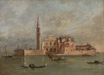 Capriccio of an Island in the Venetian Laguna by Giacomo Guardi