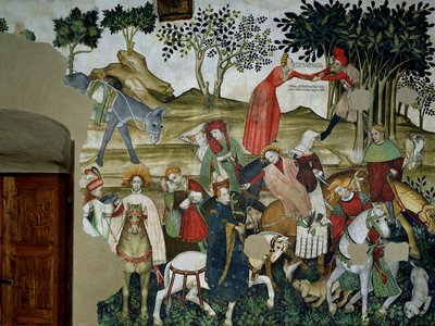The Fountain of Life (detail) by Giacomo Jaquerio