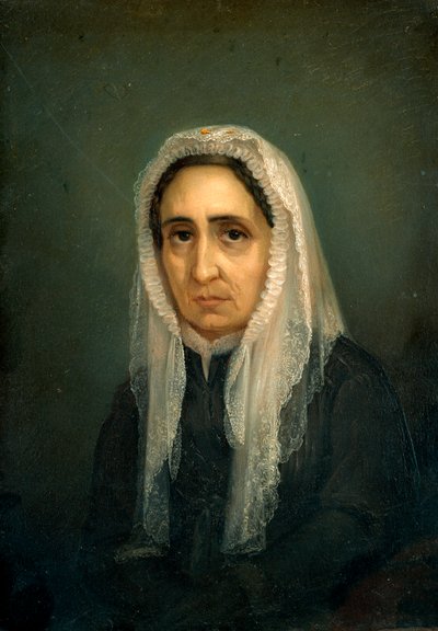 Portrait of Maria Mazzini by Giacomo Ulisse Borzino