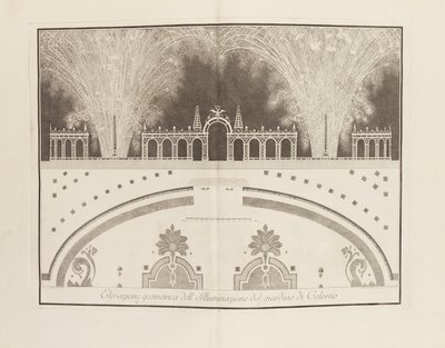 Festival on the Occasion of the Marriage of Ferdinand, Duke of Parma to the Archduchess by Giambattista Bodoni