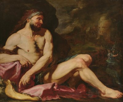 Samson Victorious by Giambattista Langetti