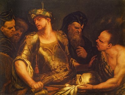 The Executioner Presents the Head of St. John the Baptist to King Herod by Giambattista Langetti