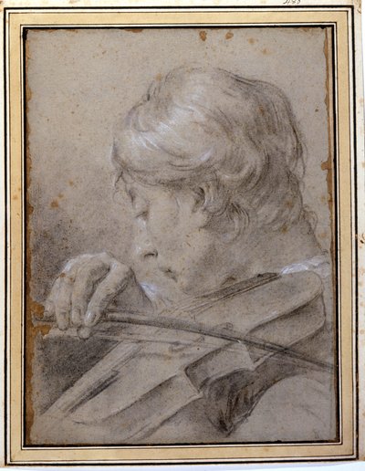 The Violinist by Giambattista Piazzetta
