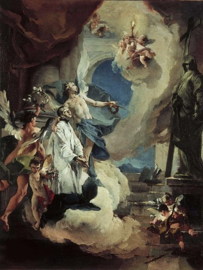 Saint Aloysius Gonzaga in Glory by Giambattista Tiepolo