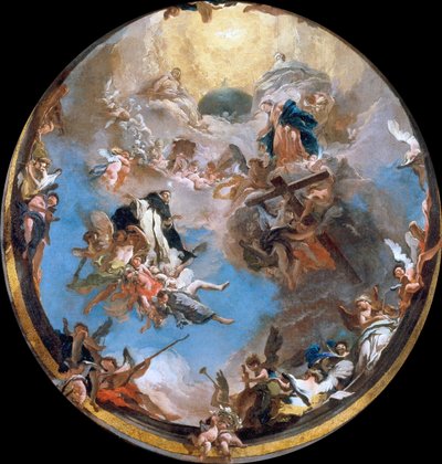 The Glory of Saint Dominic by Giambattista Tiepolo