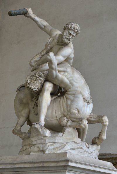 Hercules in the Fight Against the Centaur Nessus by (after) Giambologna