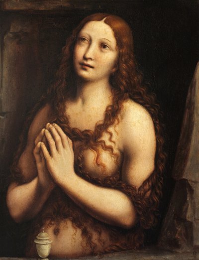 Repentant Mary Magdalene by Giampietrino