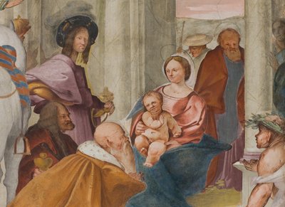 Central Nave, Fifth North Span, Adoration of the Magi by Gian Francesco Bembo