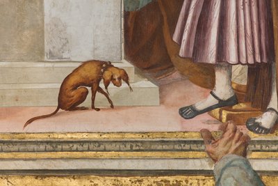 Central Nave, Fifth North Span, Presentation to the Temple by Gian Francesco Bembo