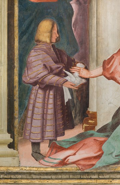 Central Nave, Fifth North Span, Presentation to the Temple by Gian Francesco Bembo