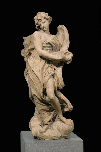 Angel Carrying the Crown of Thorns by Gian Lorenzo Bernini