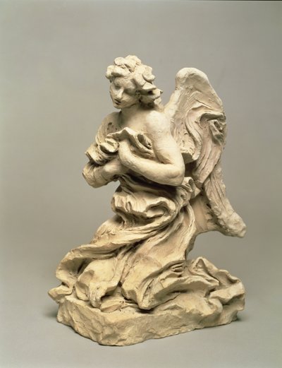 Kneeling Angel by Gian Lorenzo Bernini