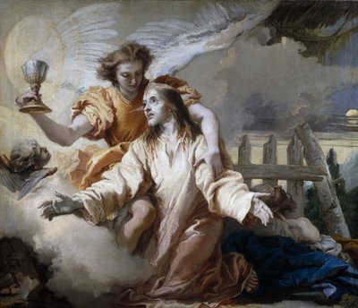The Agony in the Garden by Giandomenico  Tiepolo