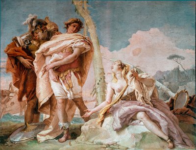 Renaud Abandons Armide by Giovanni Domenico Tiepolo