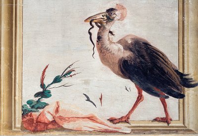 A Cassowary Holding a Snake in Its Beak, from the Chinese Room in the Foresteria by Giovanni Domenico Tiepolo