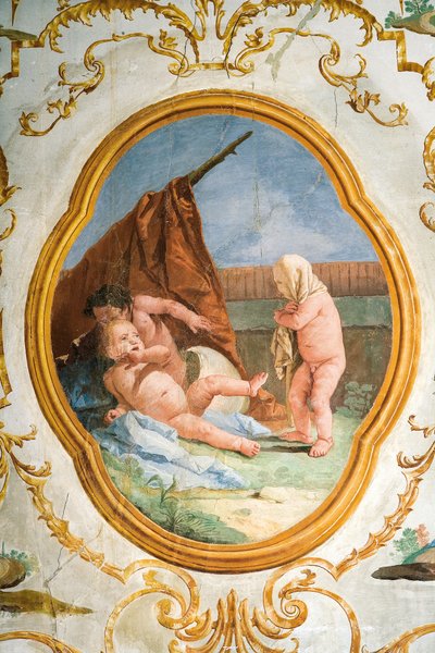 Fresco from the Putti Room in the Foresteria (Guesthouse) by Giovanni Domenico Tiepolo