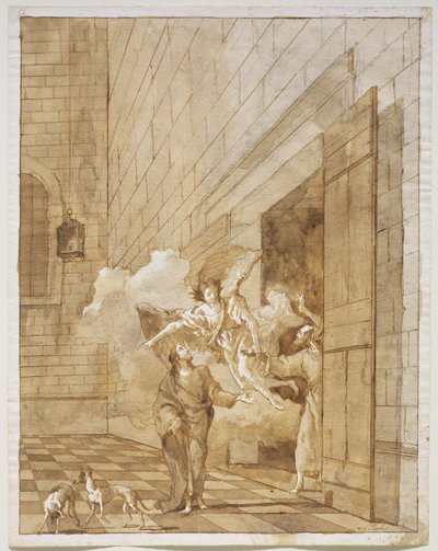 The Liberation of St. Peter and St. John from Prison, c.1770 by Giovanni Domenico Tiepolo