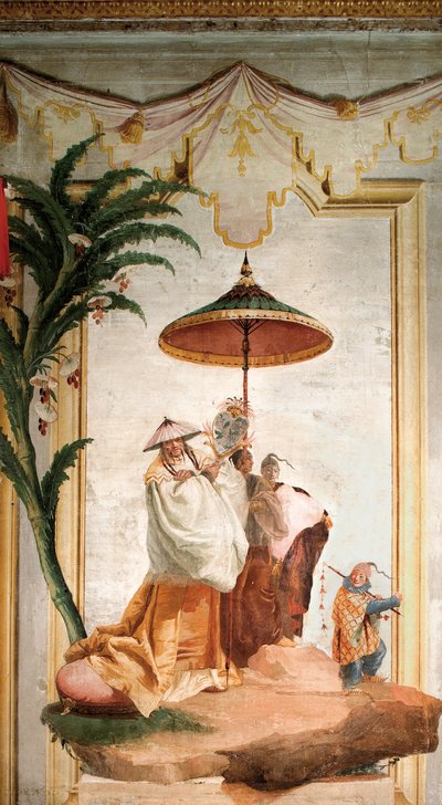 The Mandarins Walk, from the Chinese Room in the Foresteria by Giovanni Domenico Tiepolo
