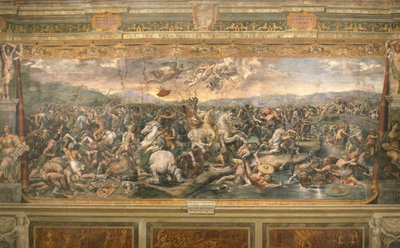 The Battle of the Milvian Bridge by Gianfrancesco Penni