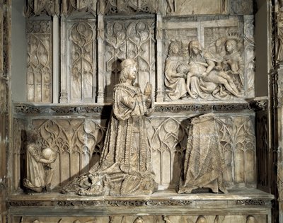Sepulture of Juan de Padilla (1490-1521) by Gil de Siloe