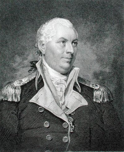John Barry, engraved by James Barton Longacre by Gilbert (after) Stuart