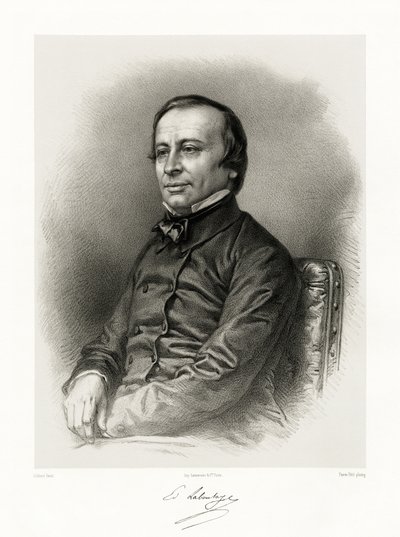 Édouard René Lefebvre de Laboulaye, 1865-66 by Gilbert