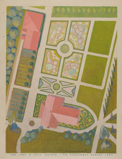 John B. Bull Garden by Gilbert Sackerman