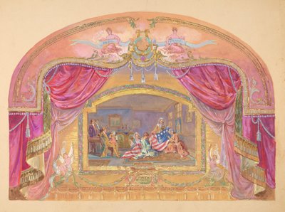 Theatrical Painting, 1935-1942 by Gilbert Sackerman